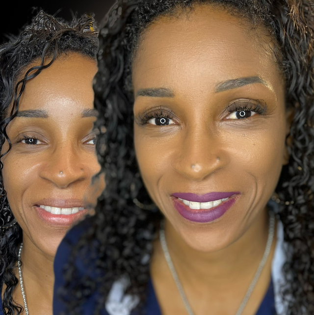 Réalisation extensions de cils à Morne-à-l’Eau (Guadeloupe)